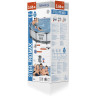 Каркасный бассейн BESTWAY STEEL PRO MAX 366х76см, 6473л + фильтр-насос 1249 л/ч 56416 BW